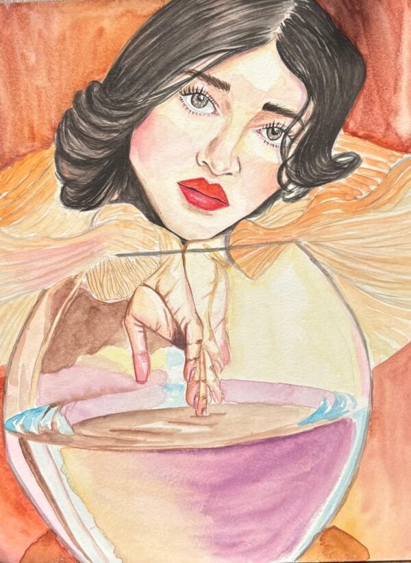 Echoes of Reflection – Original Watercolor Painting